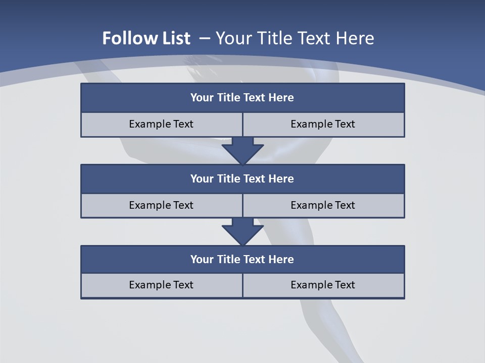 Motion Jump Performer PowerPoint Template