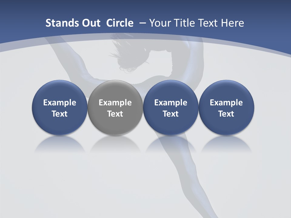 Motion Jump Performer PowerPoint Template