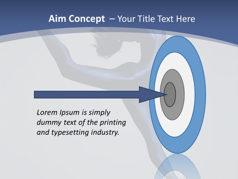 Motion Jump Performer PowerPoint Template