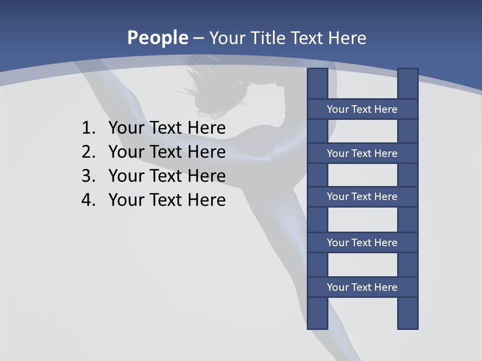 Motion Jump Performer PowerPoint Template
