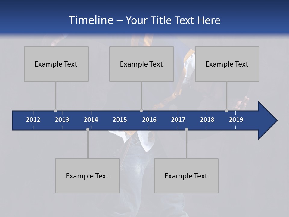 Arte En Movimiento PowerPoint Template