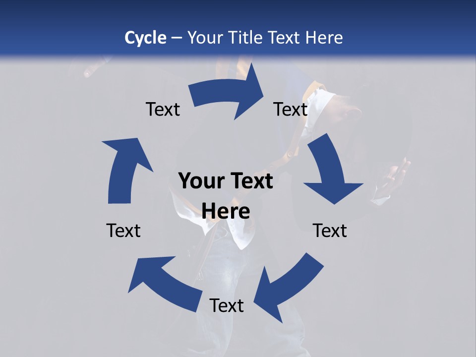 Arte En Movimiento PowerPoint Template