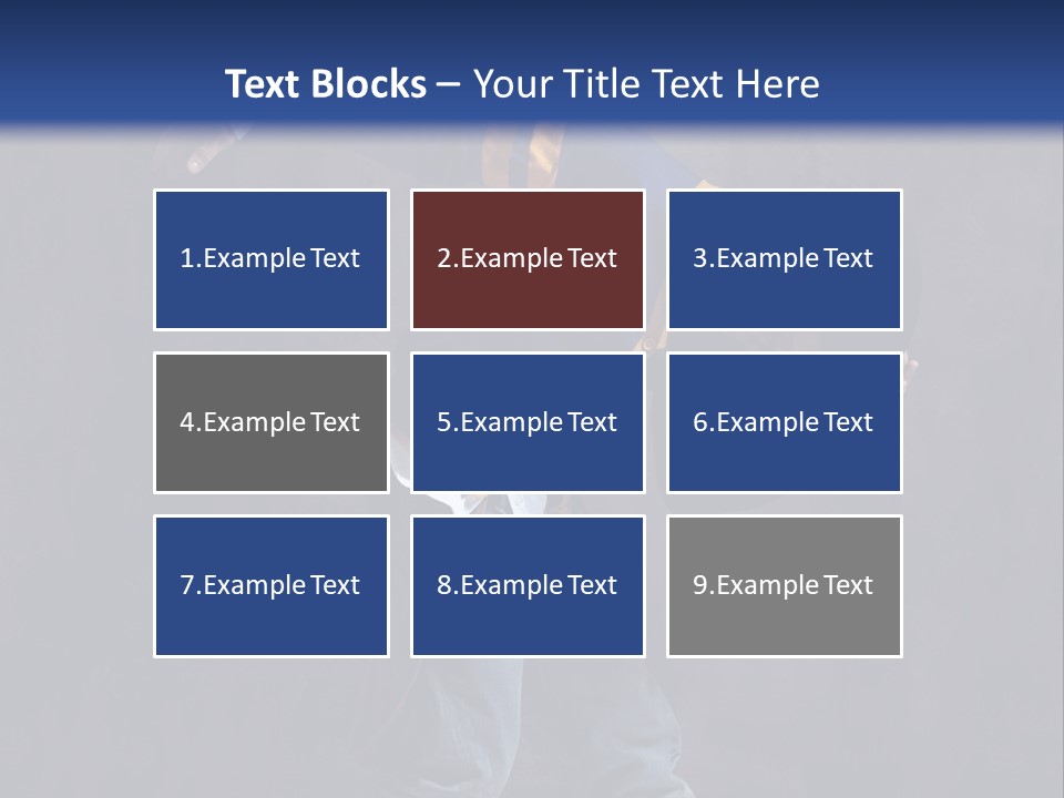 Arte En Movimiento PowerPoint Template