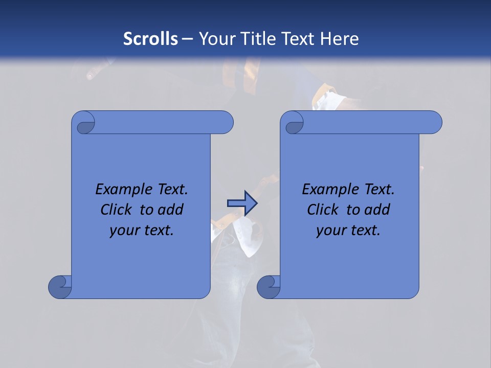 Arte En Movimiento PowerPoint Template