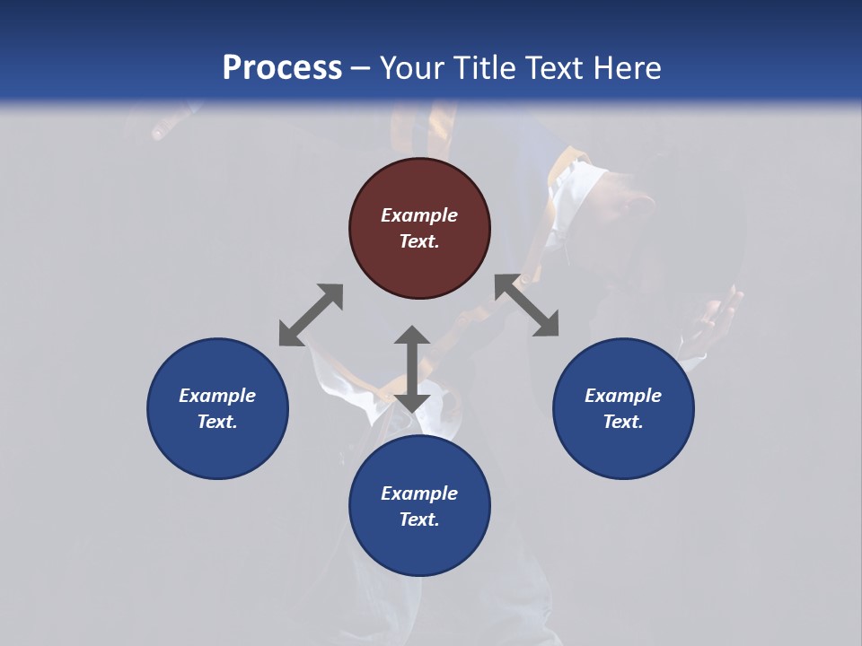 Arte En Movimiento PowerPoint Template