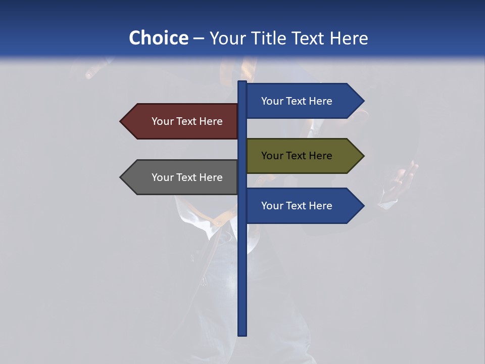 Arte En Movimiento PowerPoint Template