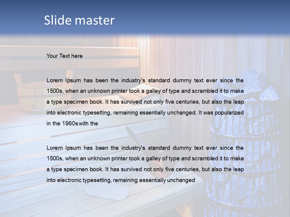 Heat Condensation Well PowerPoint Template