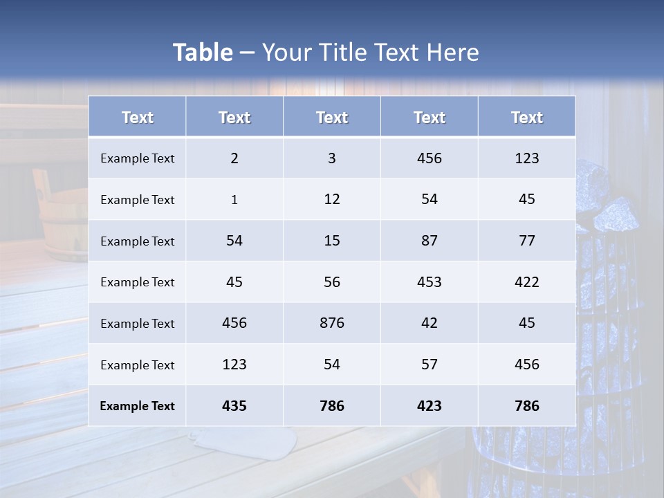 Heat Condensation Well PowerPoint Template
