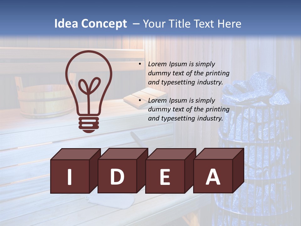 Heat Condensation Well PowerPoint Template