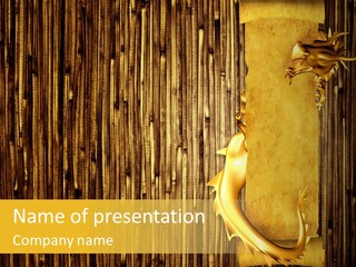 Old Scroll Background PowerPoint Template