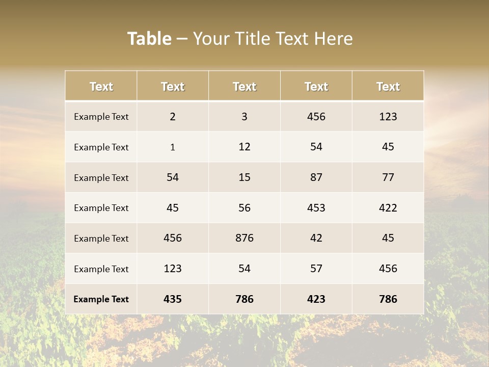 Agricultural Investment PowerPoint Template