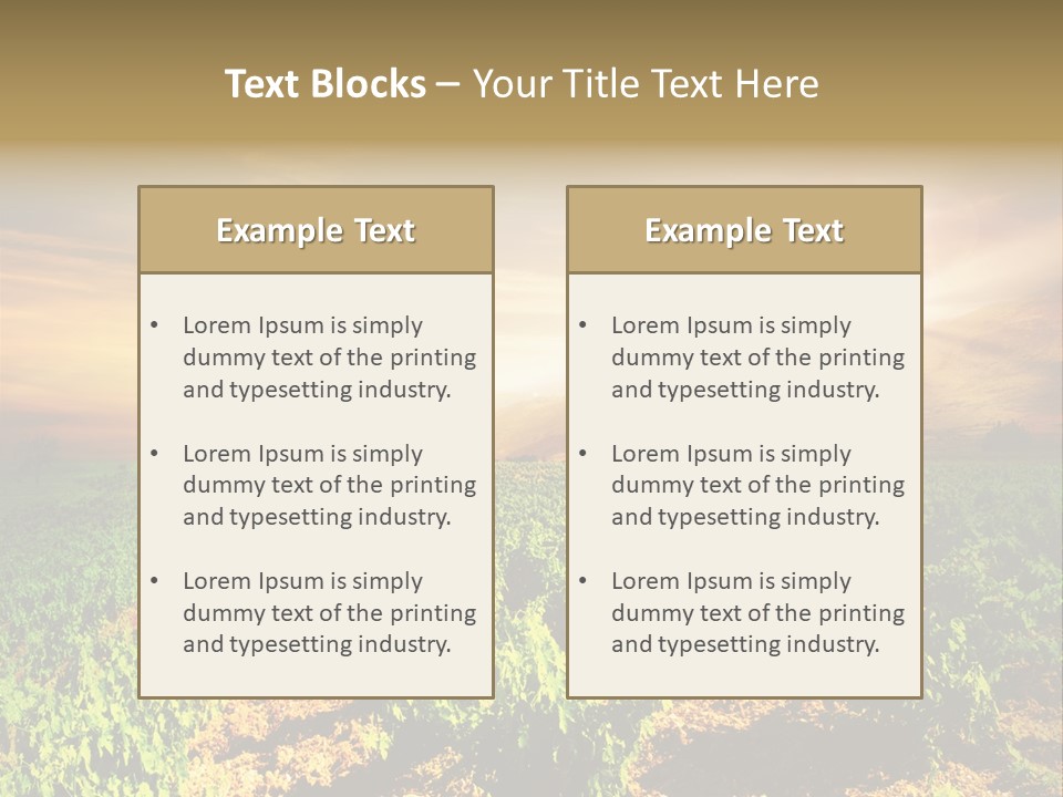 Agricultural Investment PowerPoint Template