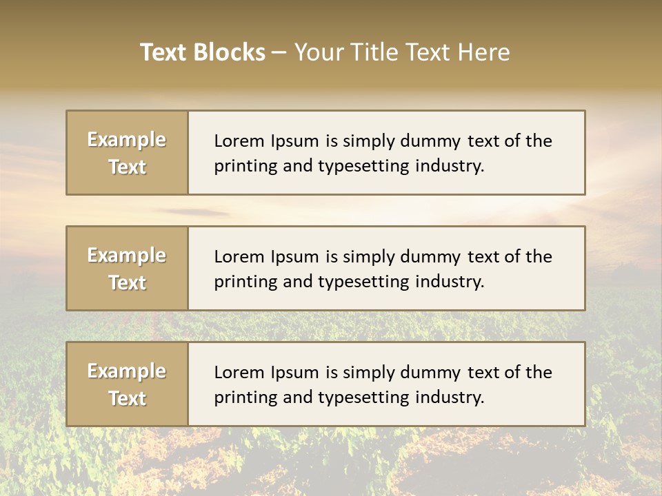 Agricultural Investment PowerPoint Template