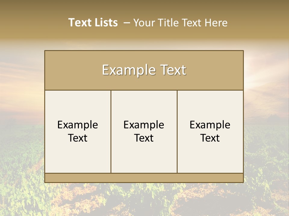 Agricultural Investment PowerPoint Template