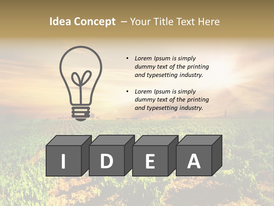 Agricultural Investment PowerPoint Template