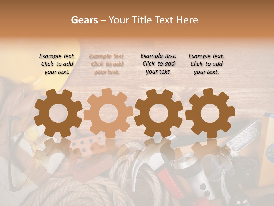 Working Background PowerPoint Template