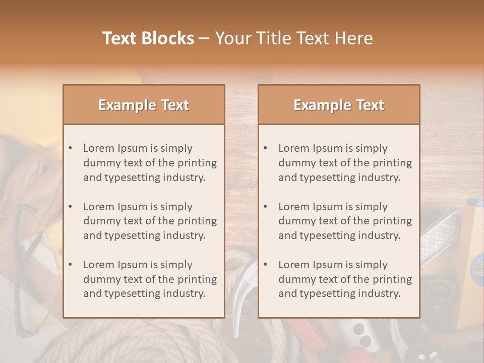 Working Background PowerPoint Template