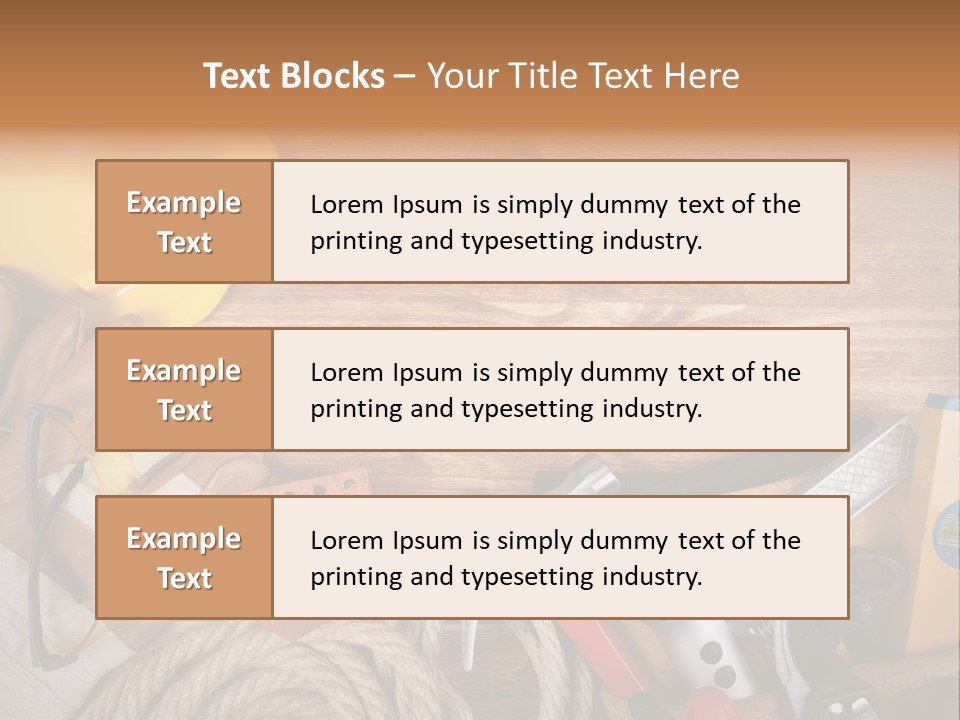 Working Background PowerPoint Template