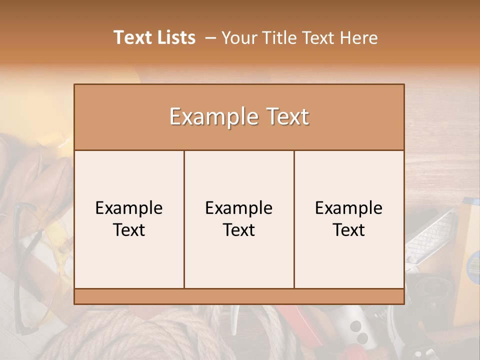 Working Background PowerPoint Template