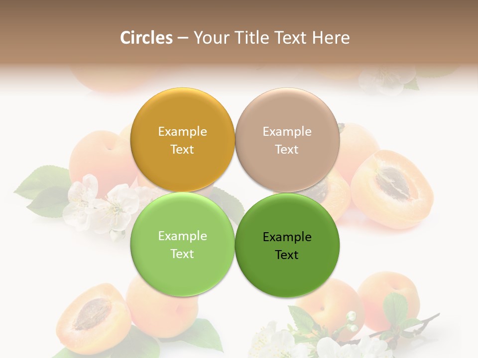 Fruits Flowers PowerPoint Template