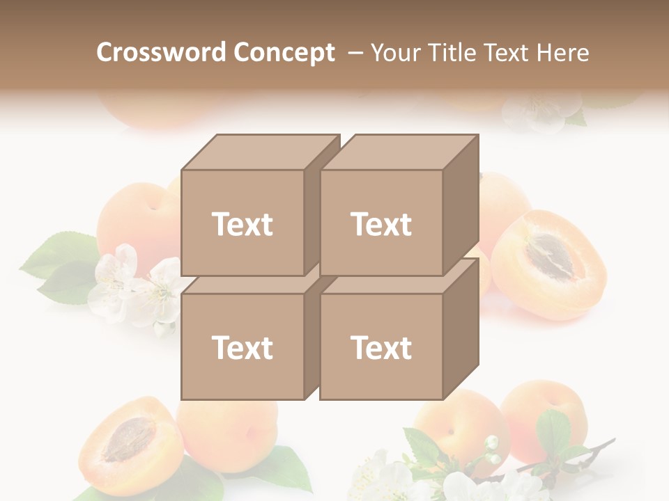 Fruits Flowers PowerPoint Template