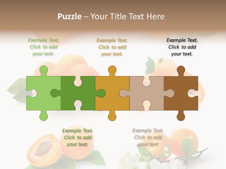 Fruits Flowers PowerPoint Template