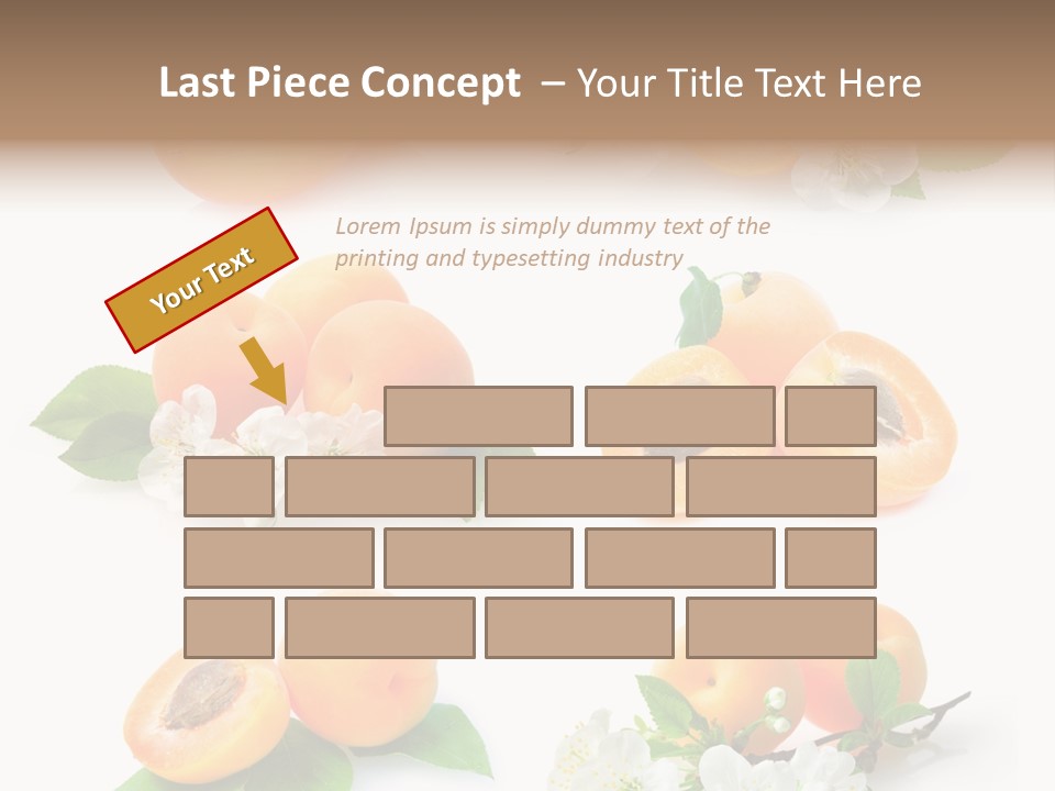 Fruits Flowers PowerPoint Template