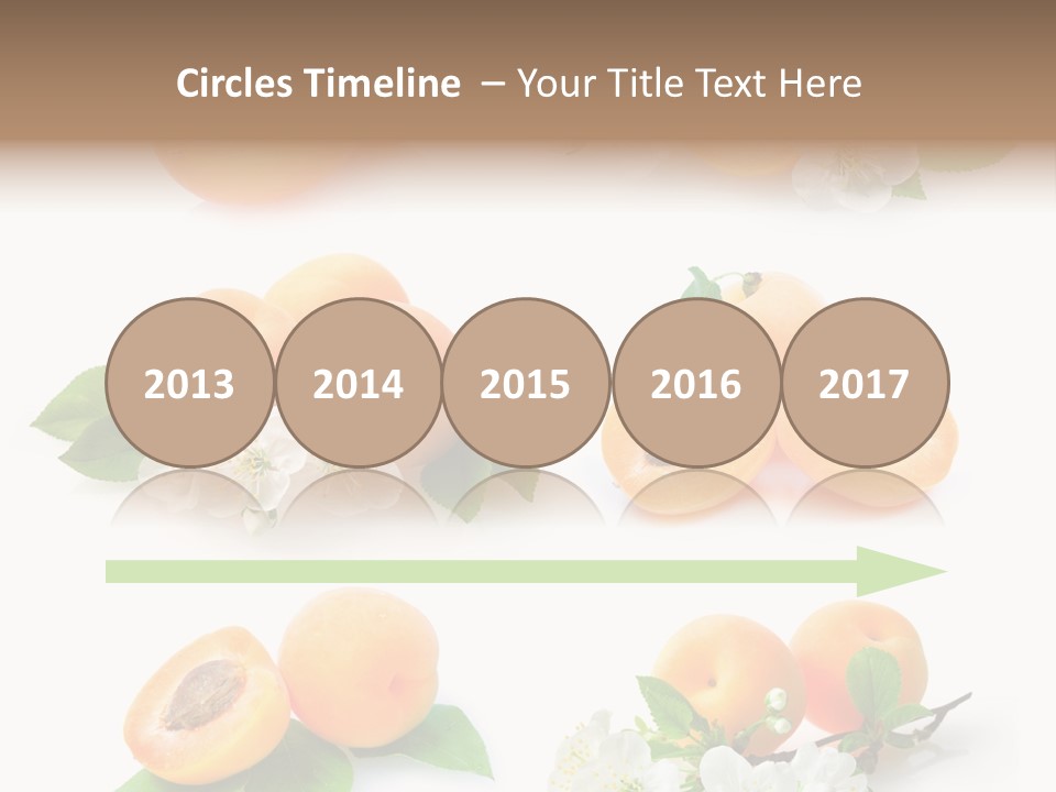 Fruits Flowers PowerPoint Template