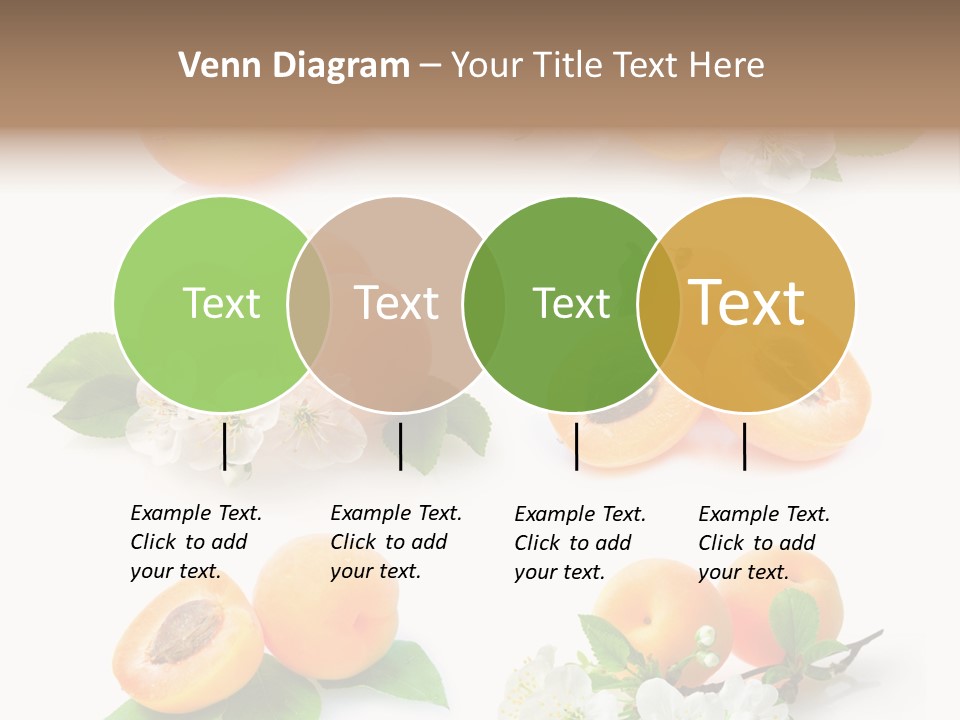 Fruits Flowers PowerPoint Template