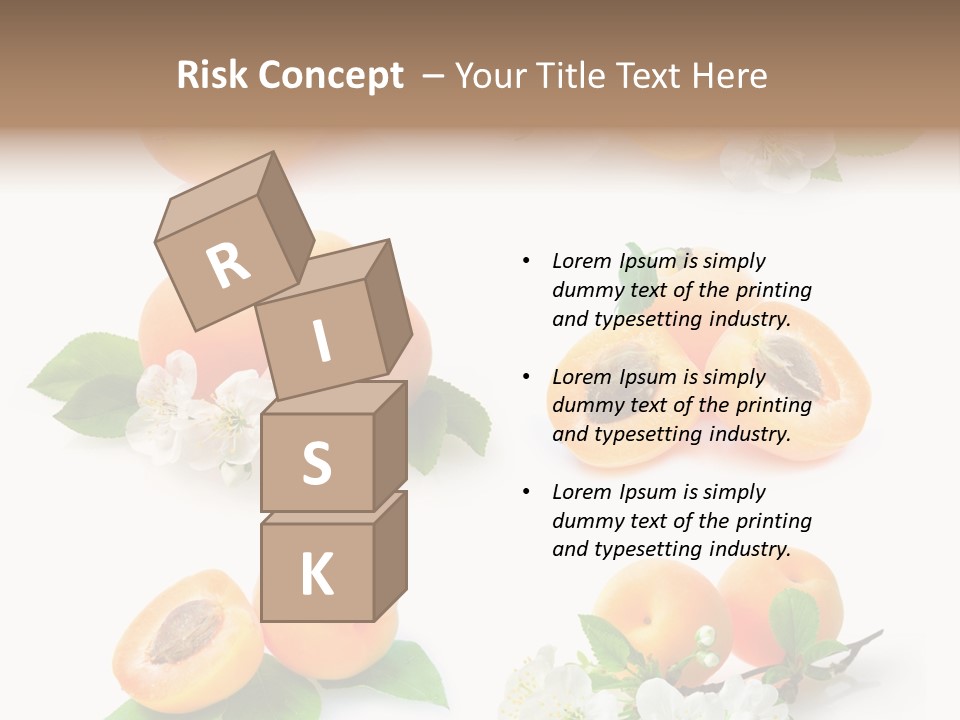 Fruits Flowers PowerPoint Template