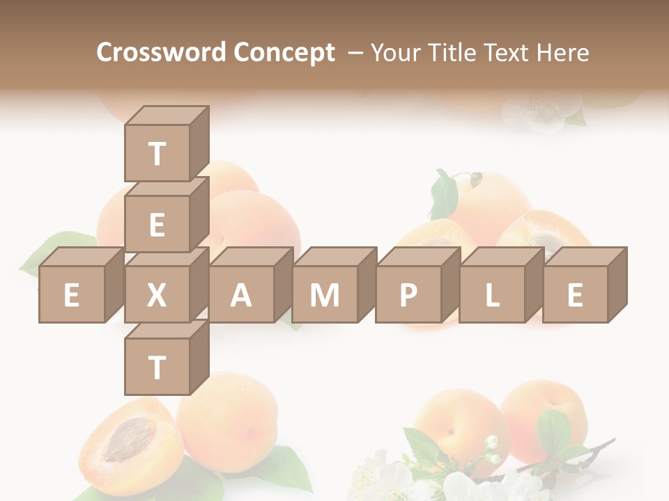 Fruits Flowers PowerPoint Template