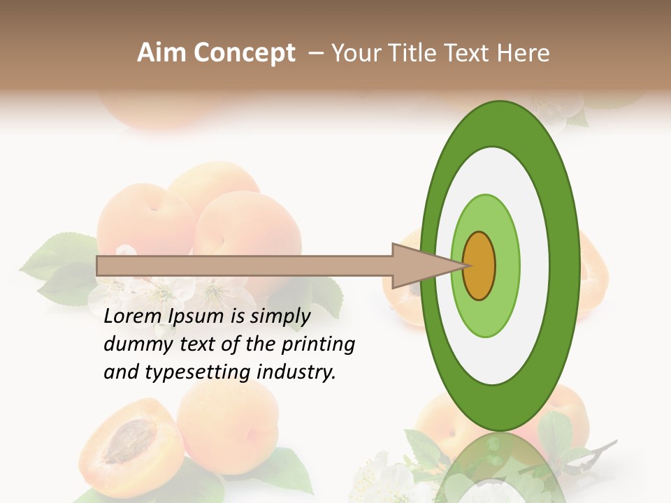 Fruits Flowers PowerPoint Template