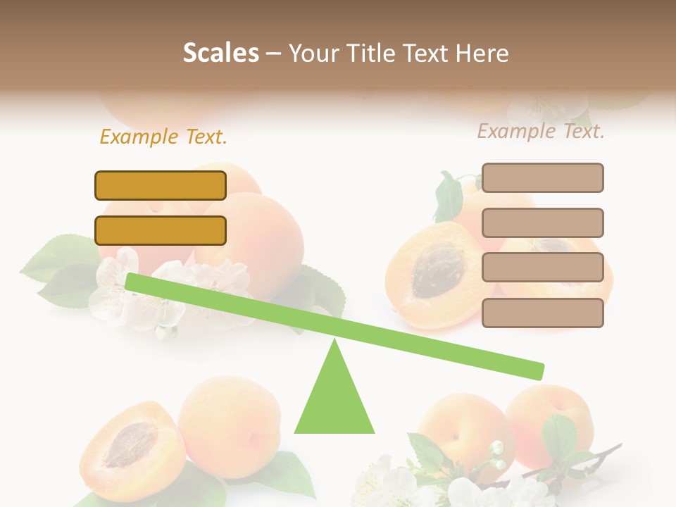 Fruits Flowers PowerPoint Template