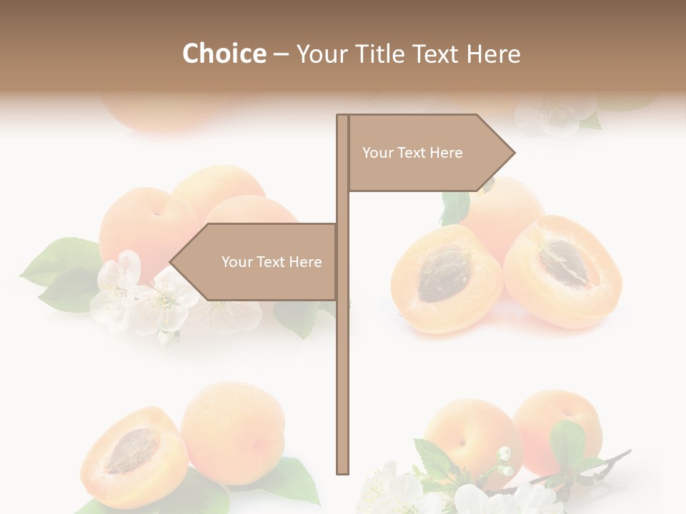 Fruits Flowers PowerPoint Template