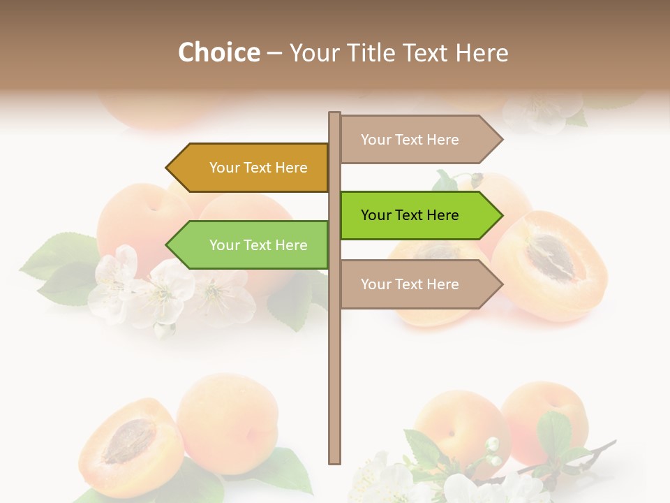Fruits Flowers PowerPoint Template
