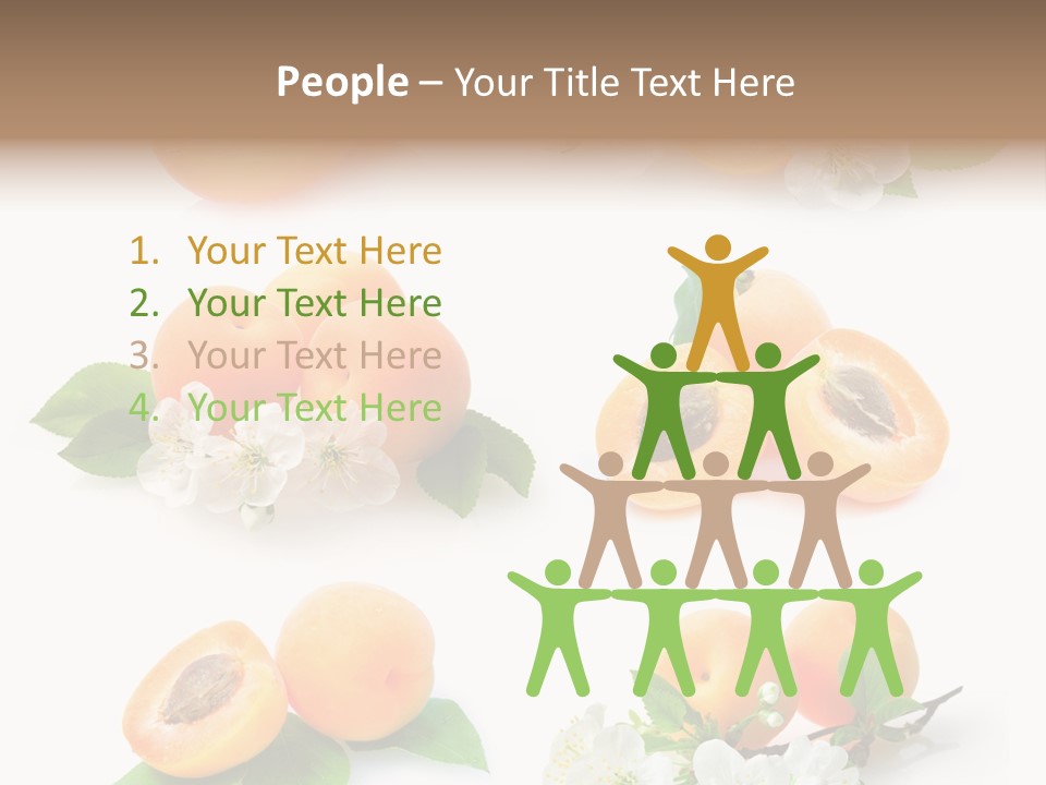 Fruits Flowers PowerPoint Template