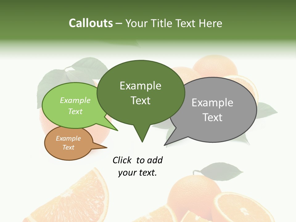 Orange Slices PowerPoint Template