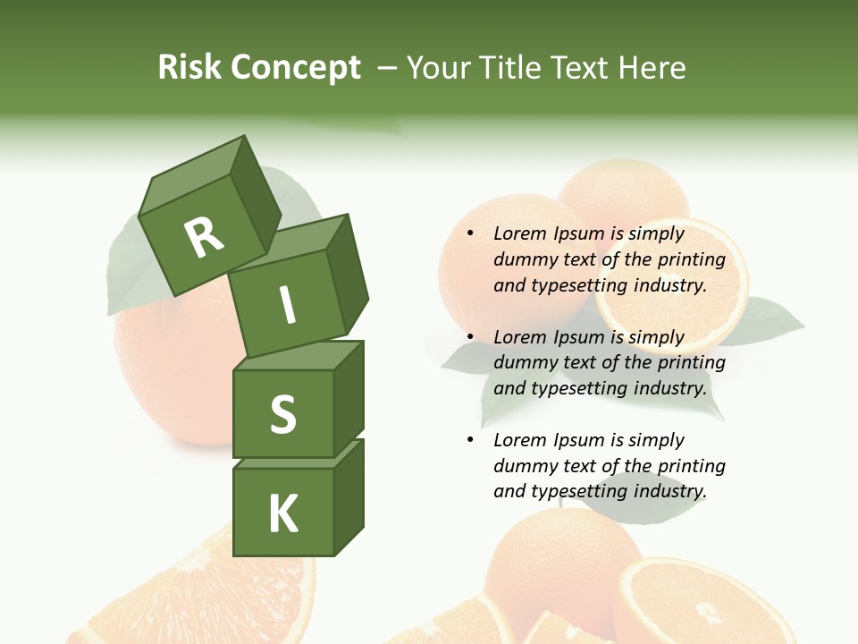 Orange Slices PowerPoint Template