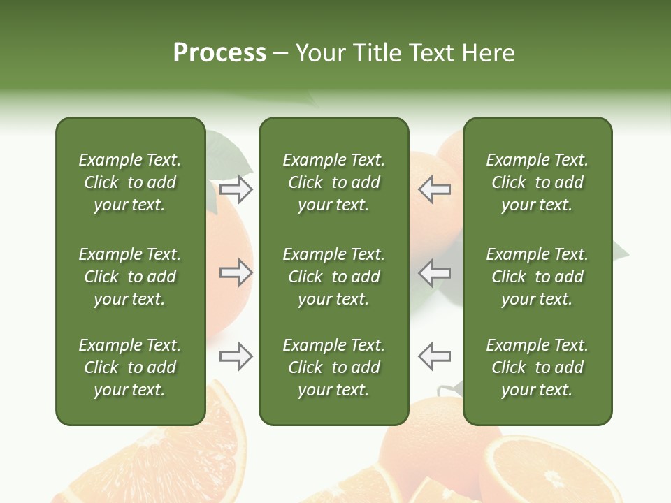 Orange Slices PowerPoint Template