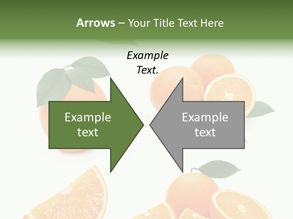 Orange Slices PowerPoint Template