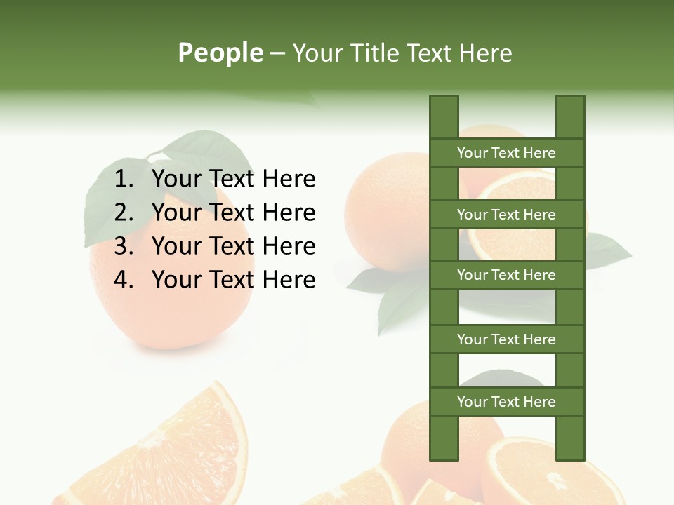 Orange Slices PowerPoint Template