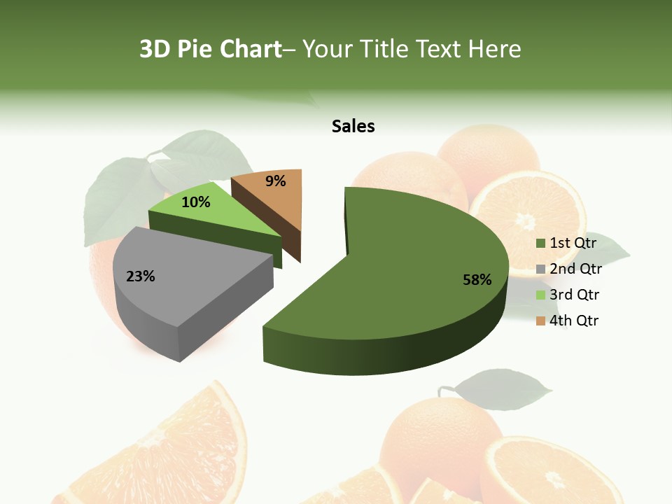 Orange Slices PowerPoint Template