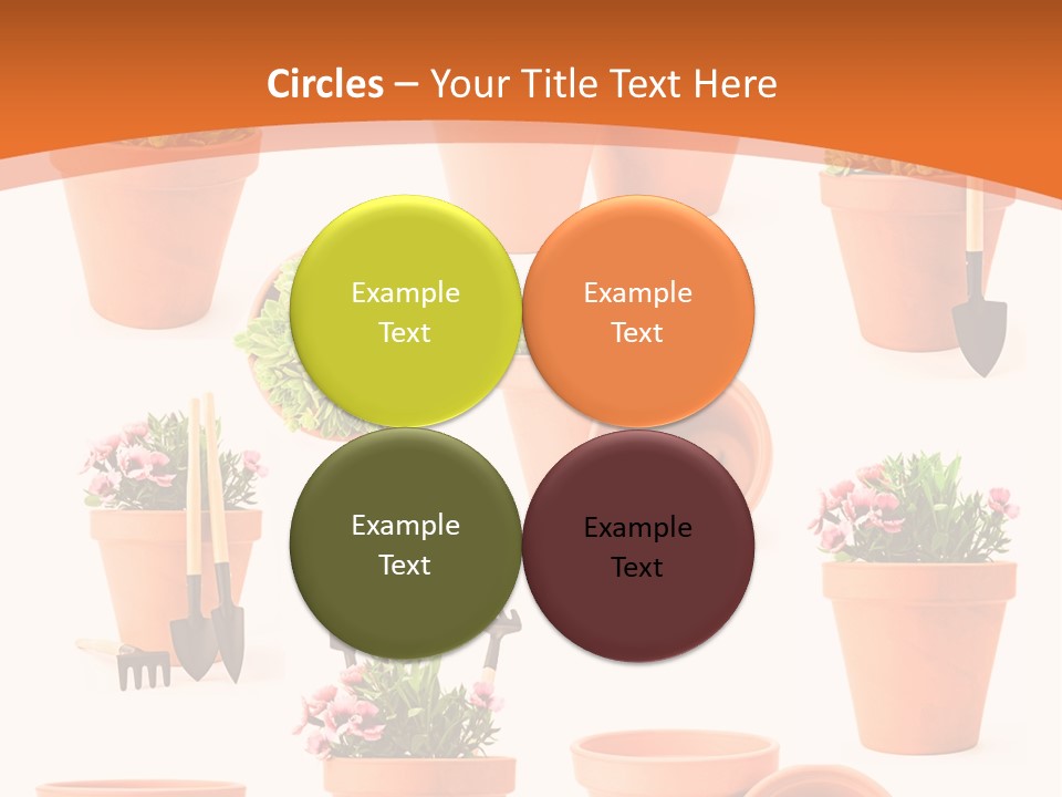 Gardening Tools PowerPoint Template