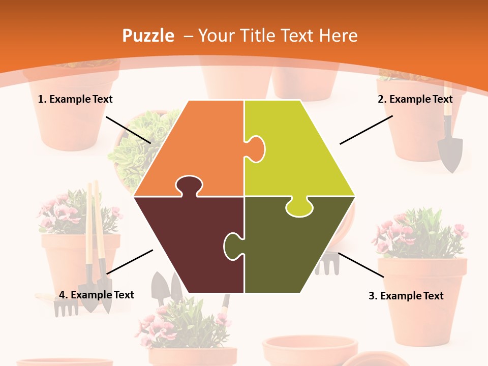 Gardening Tools PowerPoint Template