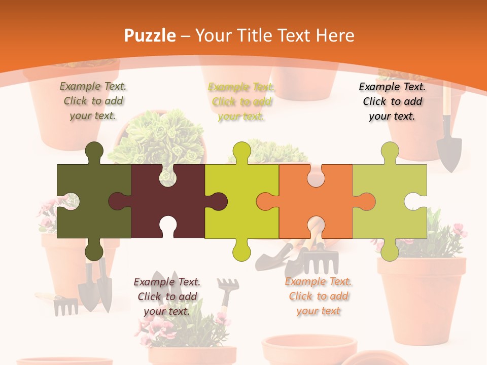 Gardening Tools PowerPoint Template