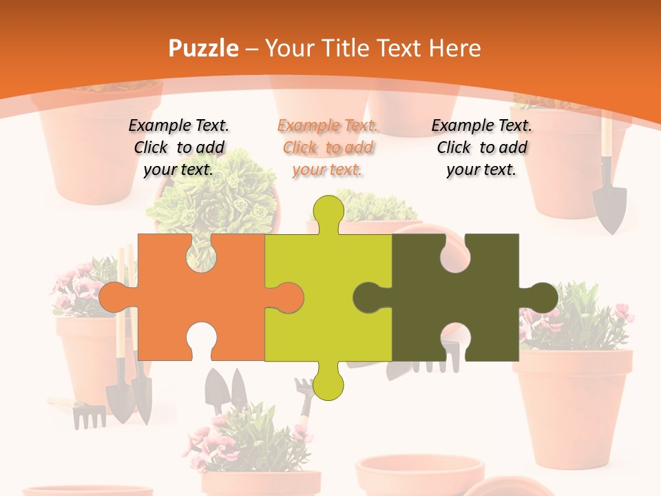 Gardening Tools PowerPoint Template