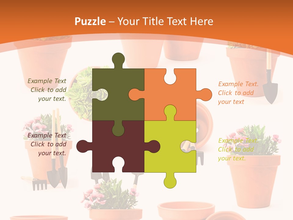 Gardening Tools PowerPoint Template