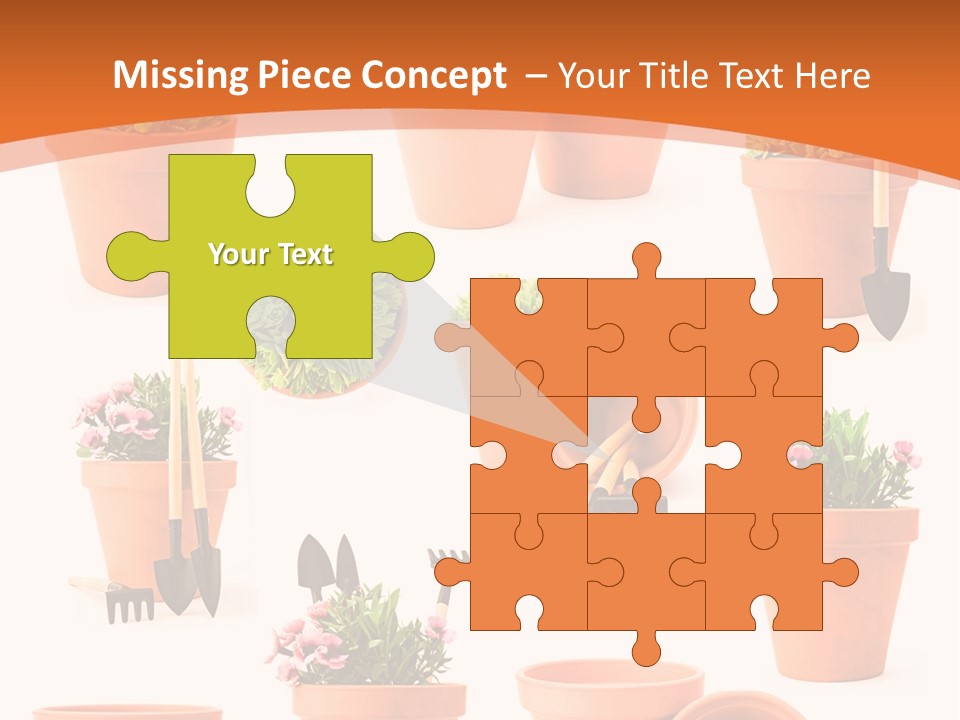 Gardening Tools PowerPoint Template