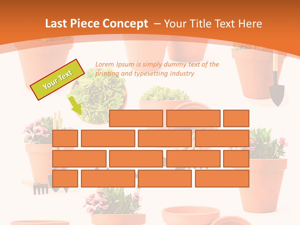 Gardening Tools PowerPoint Template