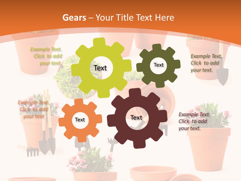 Gardening Tools PowerPoint Template